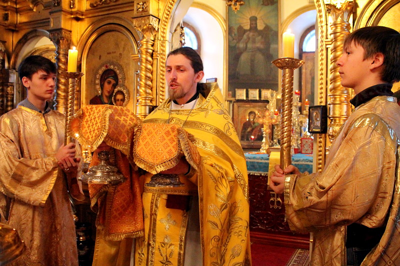 Воскресная служба в православной церкви