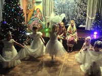 Рождественский концерт в школе в честь прп. Сергия Радонежского 